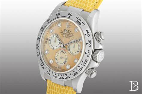 Rolex yellow daytona beach